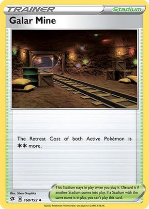 Galar Mine - 160/192 [SWSH02: Rebel Clash] Reverse Holofoil