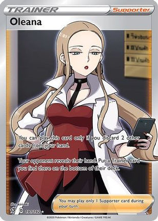 Oleana (Full Art) - 191/192 [SWSH02: Rebel Clash] Holofoil