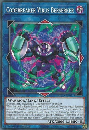 Codebreaker Virus Berserker (Common / Short Print) [ETCO-EN051] 1st Edition