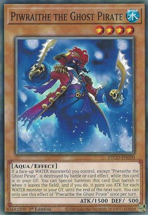 Piwraithe the Ghost Pirate (Common / Short Print) [ETCO-EN000] 1st Edition