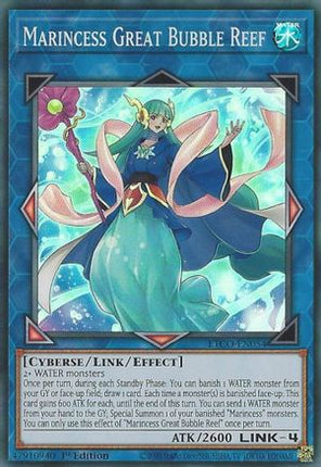Marincess Great Bubble Reef (Super Rare) [ETCO-EN054] 1st Edition