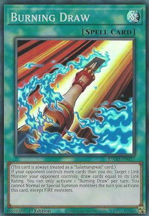 Burning Draw (Super Rare) [ETCO-EN057] 1st Edition
