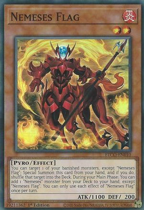 Nemeses Flag (Super Rare) [ETCO-EN010] 1st Edition