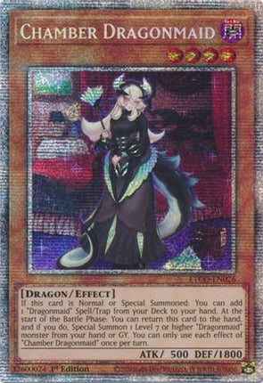 Chamber Dragonmaid (Starlight Rare)  [ETCO-EN026] 1st Edition