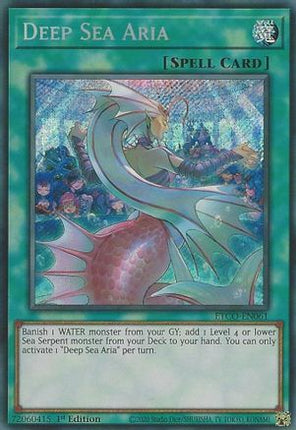 Deep Sea Aria (Secret Rare) [ETCO-EN061] 1st Edition