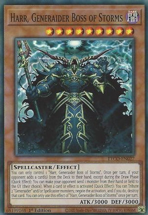 Harr, Generaider Boss of Storms (Super Rare) [ETCO-EN027] 1st Edition