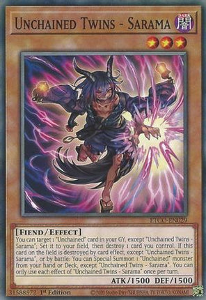 Unchained Twins - Sarama (Common / Short Print) [ETCO-EN029] 1st Edition
