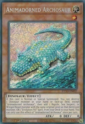 Animadorned Archosaur (Secret Rare) [ETCO-EN037] 1st Edition