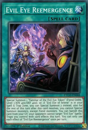 Evil Eye Reemergence (Common / Short Print) [ETCO-EN068] 1st Edition