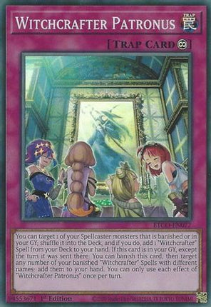 Witchcrafter Patronus (Super Rare) [ETCO-EN077] 1st Edition