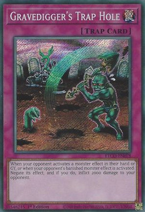 Gravedigger's Trap Hole (Secret Rare) [ETCO-EN078] 1st Edition