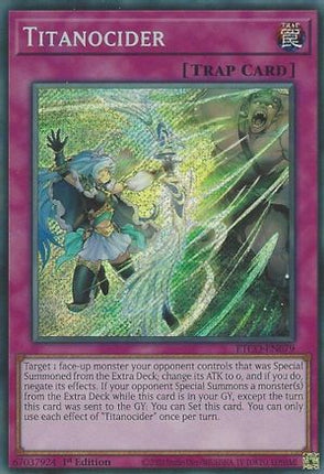 Titanocider (Secret Rare) [ETCO-EN079] 1st Edition