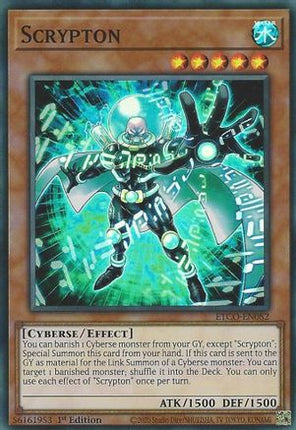 Scrypton (Super Rare) [ETCO-EN082] 1st Edition
