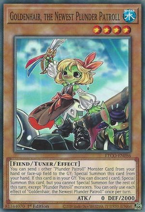 Goldenhair, the Newest Plunder Patroll [ETCO-EN086] Common