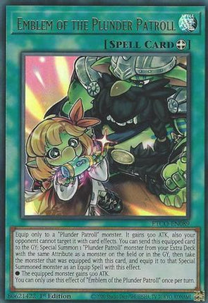 Emblem of the Plunder Patroll (Ultra Rare) [ETCO-EN089] 1st Edition