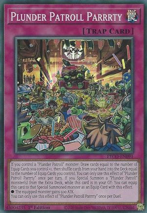 Plunder Patroll Parrrty (Super Rare) [ETCO-EN091] 1st Edition