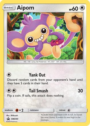 Aipom - SM244 - SM244/null [SM Promos]