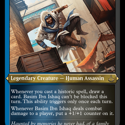 Basim Ibn Ishaq [Assassin's Creed] Etched Foil