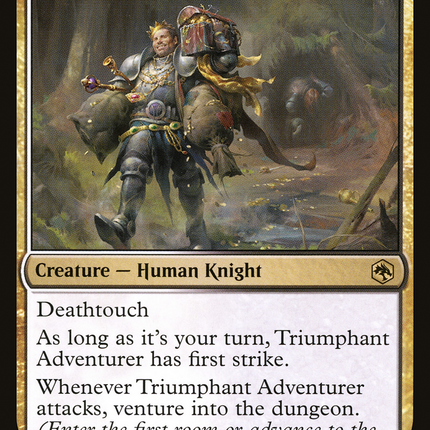 Triumphant Adventurer [Adventures in the Forgotten Realms]