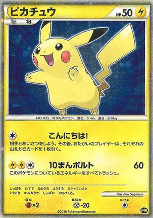 Pikachu (Japanese) - PW 5/null [Pikachu World Collection Promos] Holofoil