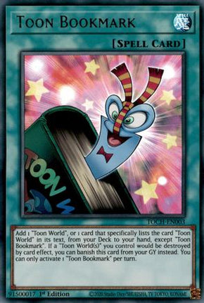 Toon Bookmark (Ultra Rare) [TOCH-EN003] Unlimited