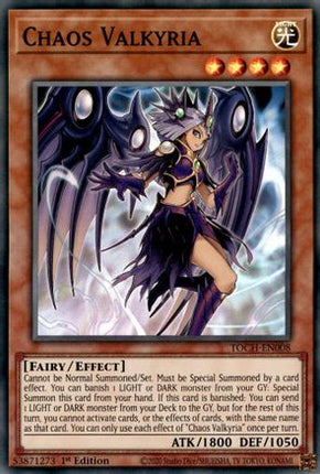Chaos Valkyria (Super Rare) [TOCH-EN008] Unlimited