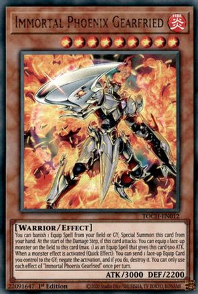 Immortal Phoenix Gearfried (Ultra Rare) [TOCH-EN012] 1st Edition