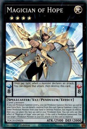 Magician of Hope (Super Rare) [TOCH-EN024] Unlimited
