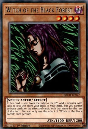 Witch of the Black Forest (Rare) [TOCH-EN027] 1st Edition