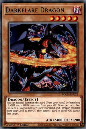 Darkflare Dragon (Rare) [TOCH-EN032] Unlimited