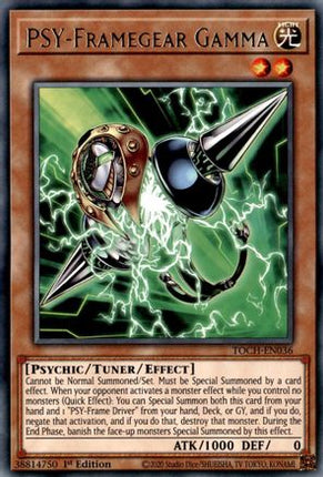 PSY-Framegear Gamma (Rare) [TOCH-EN036] 1st Edition