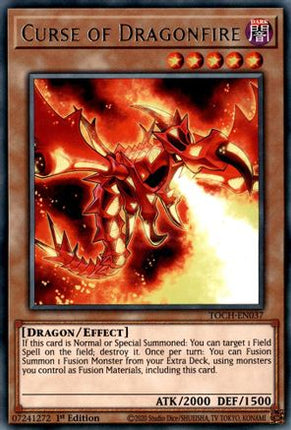Curse of Dragonfire (Rare) [TOCH-EN037] Unlimited