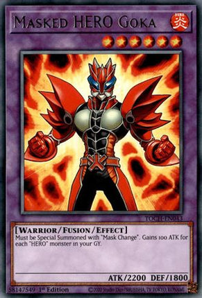 Masked HERO Goka (Rare) [TOCH-EN043] Unlimited
