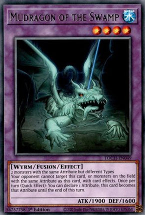 Mudragon of the Swamp (Rare) [TOCH-EN049] Unlimited