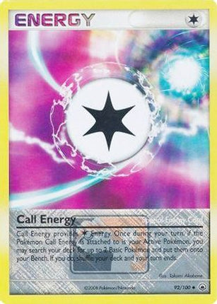 Call Energy - 92/100 (League Promo) [League & Championship Cards] Reverse Holofoil