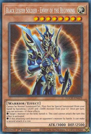 Black Luster Soldier - Envoy of the Beginning (CR) (Collector's Rare) [TOCH-EN029] Unlimited