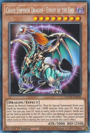 Chaos Emperor Dragon - Envoy of the End (CR) (Collector's Rare) [TOCH-EN030] 1st Edition