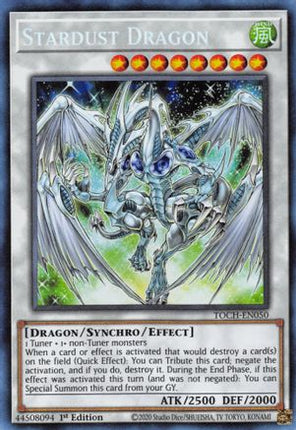 Stardust Dragon (CR) (Collector's Rare) [TOCH-EN050] Unlimited