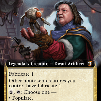 Cayth, Famed Mechanist (Extended Art) [Modern Horizons 3 Commander] Foil