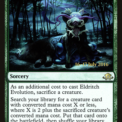 Eldritch Evolution [Eldritch Moon Promos] Prerelease Foil