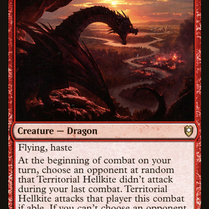 Territorial Hellkite [Commander Legends: Battle for Baldur's Gate]