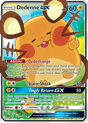 Dedenne GX - 195a/214 [Alternate Art Promos] Holofoil
