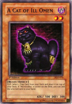 A Cat of Ill Omen (Common / Short Print) [PGD-070] Pharaonic Guardian 1st Edition