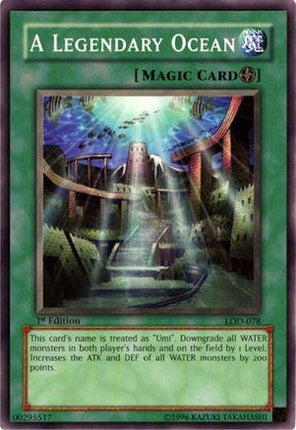 A Legendary Ocean (Common / Short Print) [LOD-078] Legacy of Darkness 1st Edition
