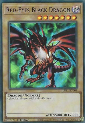 Red-Eyes Black Dragon (Purple) (Ultra Rare) [LDS1-EN001] 1st Edition