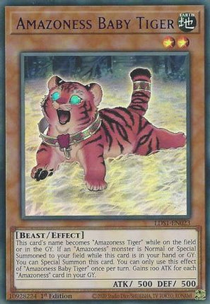 Amazoness Baby Tiger (Purple) (Ultra Rare) [LDS1-EN023] 1st Edition