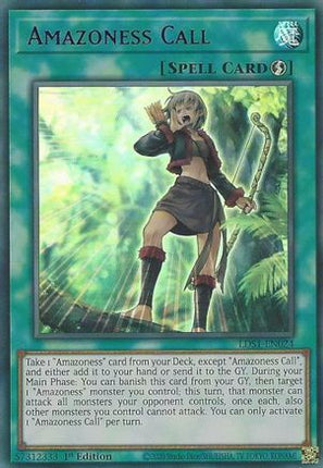 Amazoness Call (Purple) (Ultra Rare) [LDS1-EN024] 1st Edition