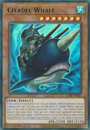 Citadel Whale (Blue) (Ultra Rare) [LDS1-EN027] 1st Edition