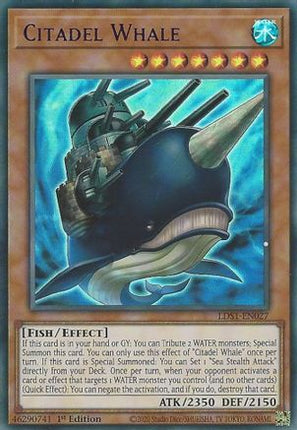 Citadel Whale (Purple) (Ultra Rare) [LDS1-EN027] 1st Edition
