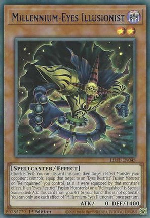Millennium-Eyes Illusionist (Blue) (Ultra Rare) [LDS1-EN045] 1st Edition